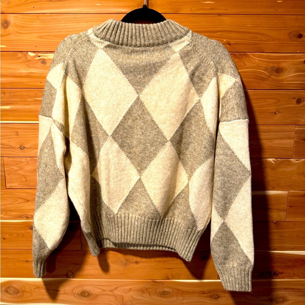 Pringle for H and M argyle sweater